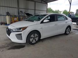 Salvage cars for sale from Copart Cartersville, GA: 2017 Hyundai Ioniq Blue