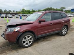 Salvage cars for sale at Florence, MS auction: 2008 Hyundai Santa FE SE