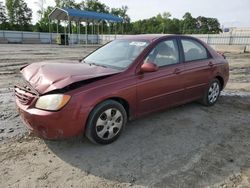Salvage cars for sale from Copart Spartanburg, SC: 2006 KIA Spectra LX