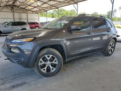 Jeep Cherokee salvage cars for sale: 2016 Jeep Cherokee Trailhawk