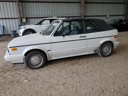 Salvage cars for sale at Houston, TX auction: 1989 Volkswagen Cabriolet