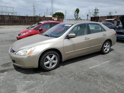 Honda Accord ex Vehiculos salvage en venta: 2005 Honda Accord EX