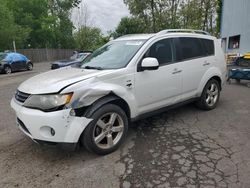Mitsubishi Outlander xls salvage cars for sale: 2008 Mitsubishi Outlander XLS