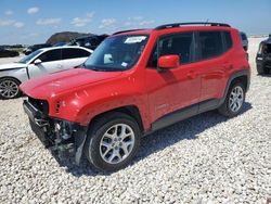 Salvage cars for sale from Copart Temple, TX: 2017 Jeep Renegade Latitude