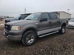 Salvage cars for sale at Temple, TX auction: 2005 Ford F150 Supercrew