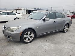 Salvage cars for sale from Copart Sun Valley, CA: 2008 BMW 528 XI