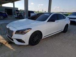 Salvage cars for sale at West Palm Beach, FL auction: 2018 Genesis G80 Sport