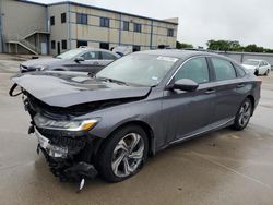Salvage cars for sale from Copart Wilmer, TX: 2018 Honda Accord EXL