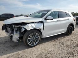 Salvage cars for sale from Copart Houston, TX: 2023 Infiniti QX50 Autograph
