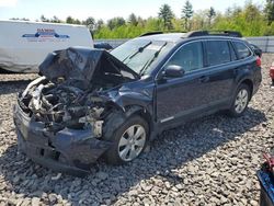 Salvage cars for sale at Windham, ME auction: 2012 Subaru Outback 2.5I Premium