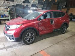 Salvage cars for sale at Albany, NY auction: 2021 Honda CR-V EX