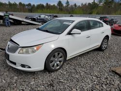 Salvage cars for sale at Windham, ME auction: 2012 Buick Lacrosse Premium