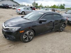 Salvage cars for sale from Copart Pekin, IL: 2016 Honda Civic EX
