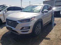 Hyundai Tucson Limited salvage cars for sale: 2021 Hyundai Tucson Limited