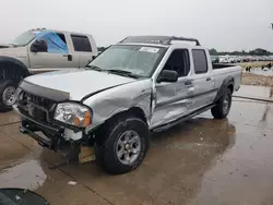 Nissan Frontier Crew cab xe salvage cars for sale: 2002 Nissan Frontier Crew Cab XE