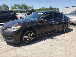 Salvage cars for sale from Copart Spartanburg, SC: 2017 Honda Accord Sport Special Edition