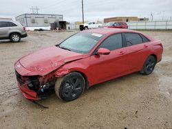 Salvage cars for sale from Copart Bismarck, ND: 2022 Hyundai Elantra SEL
