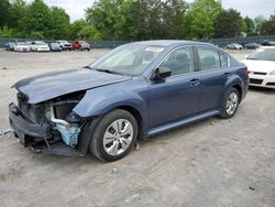 Salvage cars for sale from Copart Madisonville, TN: 2013 Subaru Legacy 2.5I