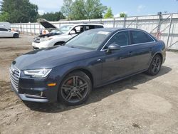 Salvage cars for sale at Finksburg, MD auction: 2018 Audi A4 Prestige