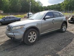 Salvage cars for sale from Copart Finksburg, MD: 2008 Infiniti FX35