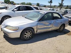 Salvage cars for sale at San Martin, CA auction: 2002 Honda Accord EX