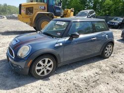 Salvage cars for sale from Copart Candia, NH: 2009 Mini Cooper S