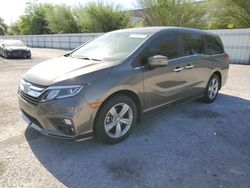Salvage cars for sale at Las Vegas, NV auction: 2018 Honda Odyssey EXL