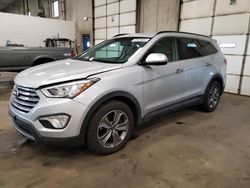 Salvage cars for sale from Copart Blaine, MN: 2014 Hyundai Santa FE GLS