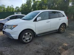 Salvage cars for sale at Baltimore, MD auction: 2008 Acura MDX Technology