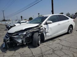 Salvage cars for sale at Colton, CA auction: 2015 Toyota Camry LE