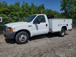 Salvage trucks for sale at Columbus, OH auction: 2001 Ford F350 Super Duty