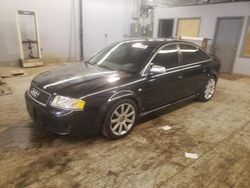 Salvage cars for sale at Wheeling, IL auction: 2003 Audi RS6