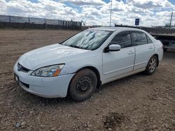 Salvage cars for sale at Rapid City, SD auction: 2005 Honda Accord EX