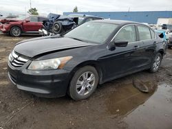 Salvage cars for sale at Woodhaven, MI auction: 2012 Honda Accord LXP