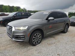 Salvage cars for sale from Copart Fairburn, GA: 2017 Audi Q7 Premium Plus