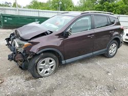 Salvage cars for sale from Copart Hurricane, WV: 2016 Toyota Rav4 LE