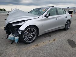 Salvage cars for sale at Dunn, NC auction: 2017 Infiniti Q50 Premium