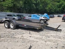 Salvage trucks for sale at Austell, GA auction: 1993 Homemade Trailer