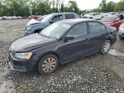 Salvage cars for sale from Copart Baltimore, MD: 2013 Volkswagen Jetta Base