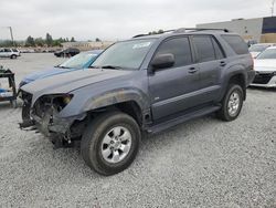 Salvage cars for sale at Mentone, CA auction: 2005 Toyota 4runner SR5