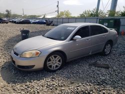 Chevrolet Impala salvage cars for sale: 2006 Chevrolet Impala LTZ