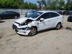 Vehiculos salvage en venta de Copart Hampton, VA: 2016 Ford Fiesta SE