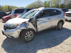 Salvage cars for sale at North Billerica, MA auction: 2015 Honda CR-V EXL