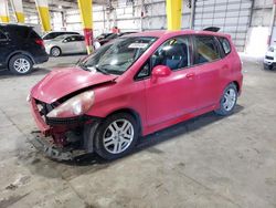 Salvage cars for sale at Woodburn, OR auction: 2007 Honda FIT S