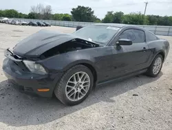 Salvage cars for sale from Copart San Antonio, TX: 2012 Ford Mustang