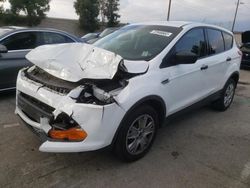 Salvage cars for sale from Copart Rancho Cucamonga, CA: 2013 Ford Escape S