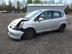 Salvage cars for sale at Bowmanville, ON auction: 2007 Honda FIT
