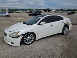 Salvage cars for sale from Copart Kansas City, KS: 2010 Nissan Maxima S