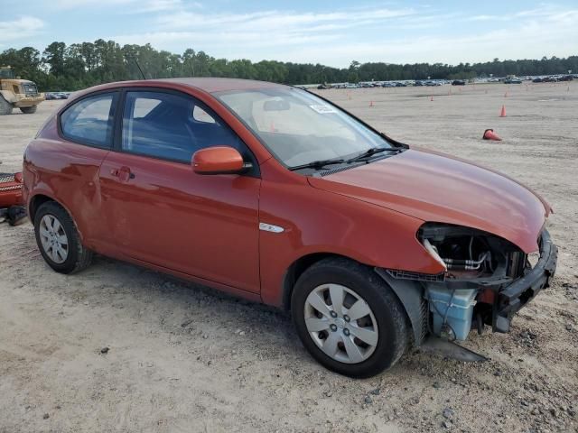 2010 Hyundai Accent Blue