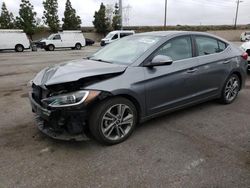 Salvage cars for sale at Rancho Cucamonga, CA auction: 2017 Hyundai Elantra SE